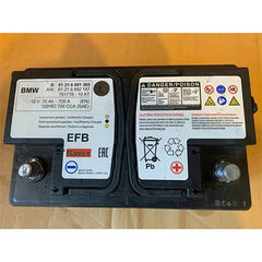 BMW Original Battery 12V 70ah AGM